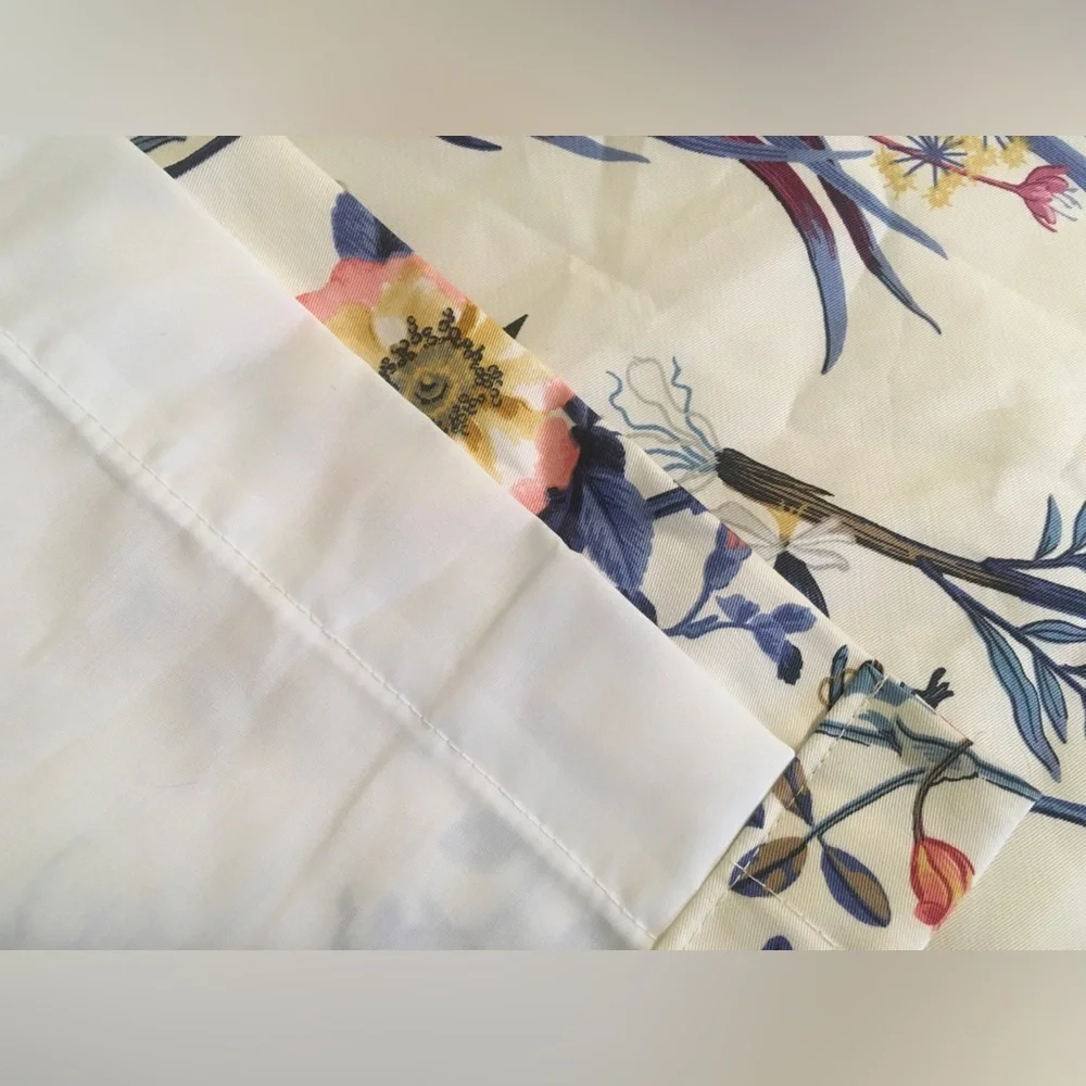 NWOT Ballard curtain 2 panels